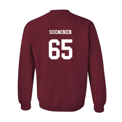 UMass - NCAA Football : Samu Suominen - Classic Fashion Shersey Crewneck Sweatshirt-1