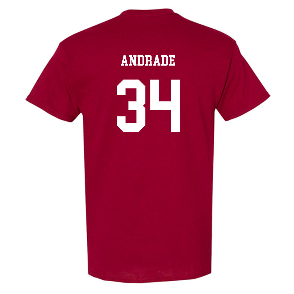 UMass - NCAA Football : Payton Andrade - Classic Fashion Shersey T-Shirt-1