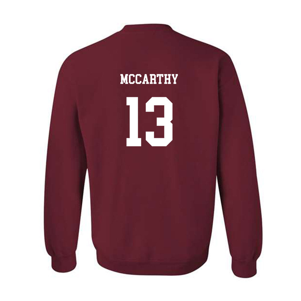 UMass - NCAA Football : Aedan McCarthy - Classic Fashion Shersey Crewneck Sweatshirt-1