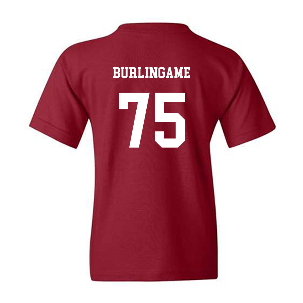 UMass - NCAA Football : Tanner Burlingame - Classic Fashion Shersey Youth T-Shirt-1