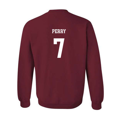 UMass - NCAA Football : Will Perry - Classic Fashion Shersey Crewneck Sweatshirt-1