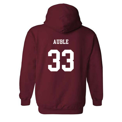 UMass - NCAA Men's Lacrosse : Zach Auble - Classic Fashion Shersey Hooded Sweatshirt-1