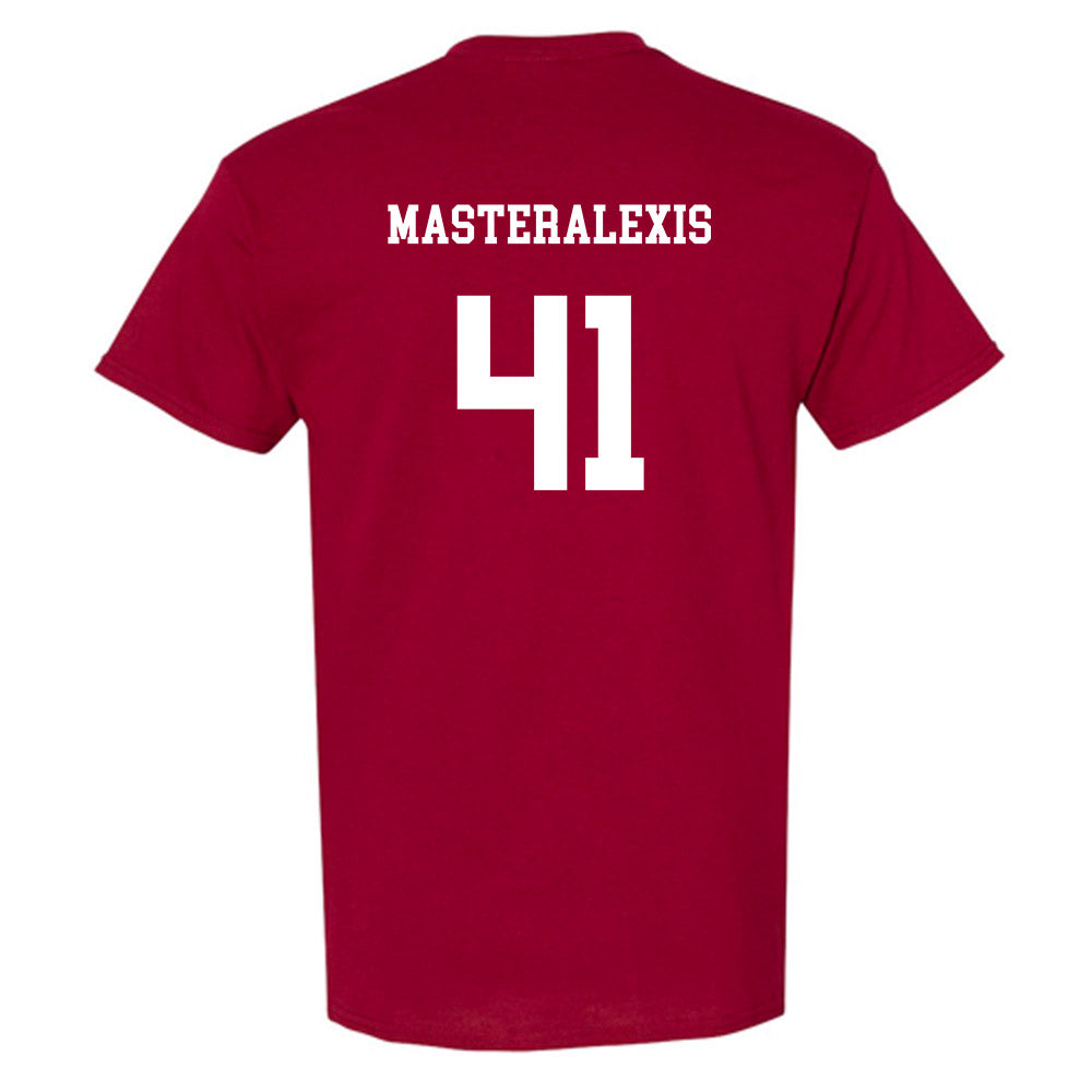UMass - NCAA Baseball : Justin Masteralexis - Classic Fashion Shersey T-Shirt-1