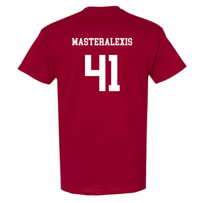 UMass - NCAA Baseball : Justin Masteralexis - Classic Fashion Shersey T-Shirt-1