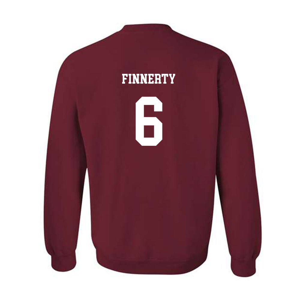 UMass - NCAA Men's Lacrosse : Michael Finnerty - Classic Fashion Shersey Crewneck Sweatshirt-1