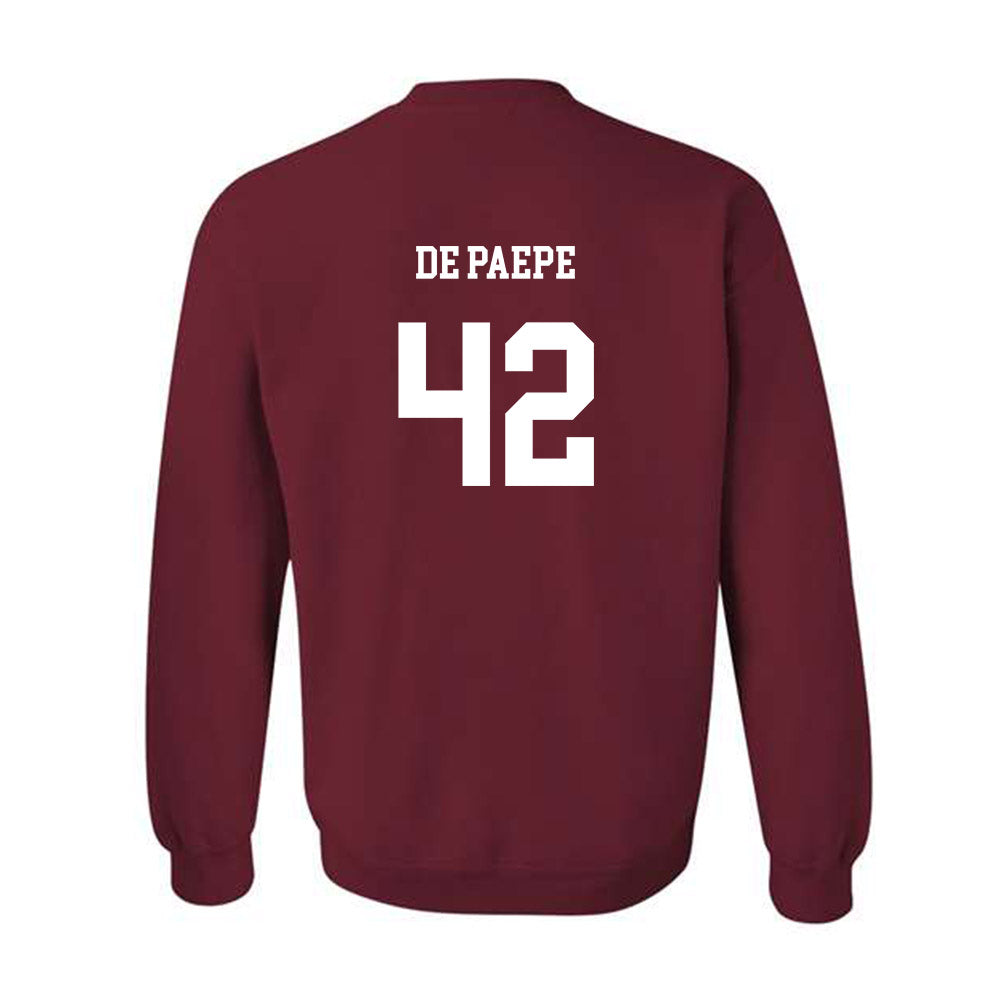 UMass - NCAA Football : Andrew De Paepe - Classic Fashion Shersey Crewneck Sweatshirt-1