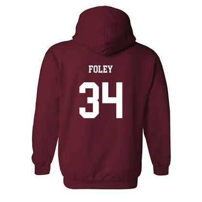 UMass - NCAA Women's Soccer : Maelyn Foley - Classic Fashion Shersey Hooded Sweatshirt-1