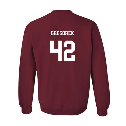 UMass - NCAA Women's Lacrosse : Alex Gregorek - Classic Fashion Shersey Crewneck Sweatshirt-1