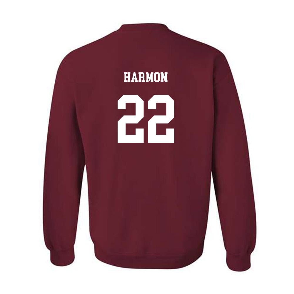 UMass - NCAA Football : Jahmad Harmon - Classic Fashion Shersey Crewneck Sweatshirt-1