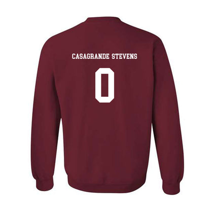 UMass - NCAA Women's Soccer : Ella Casagrande-Stevens - Classic Fashion Shersey Crewneck Sweatshirt-1