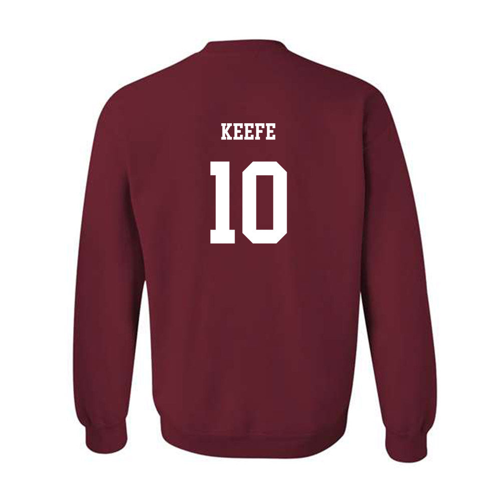 UMass - NCAA Softball : Riain Keefe - Classic Fashion Shersey Crewneck Sweatshirt-1