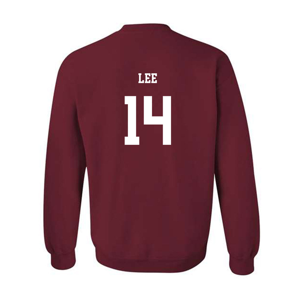 UMass - NCAA Baseball : Lorcan Lee - Classic Fashion Shersey Crewneck Sweatshirt-1