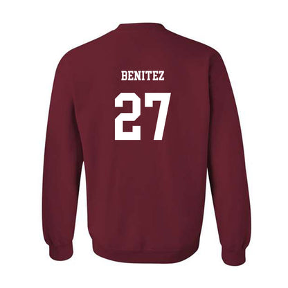 UMass - NCAA Women's Soccer : Carolina Benitez - Classic Fashion Shersey Crewneck Sweatshirt-1
