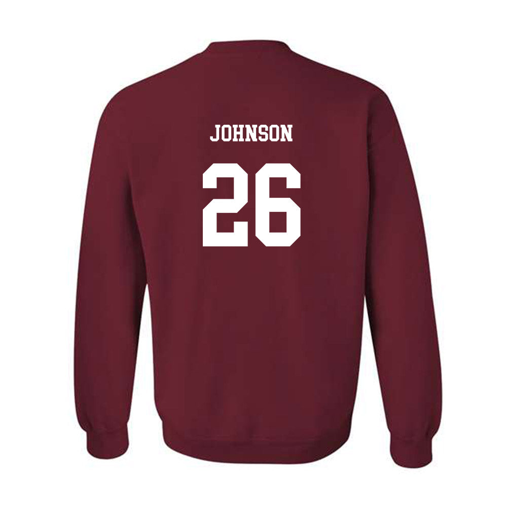 UMass - NCAA Men's Lacrosse : Dylan Johnson - Classic Fashion Shersey Crewneck Sweatshirt-1