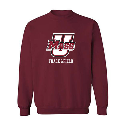 UMass - NCAA Men's Track & Field : Malcolm Clark - Classic Fashion Shersey Crewneck Sweatshirt-0