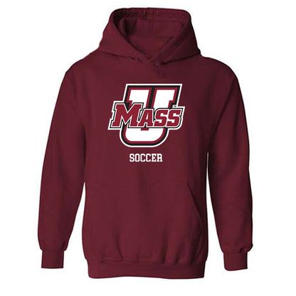 UMass - NCAA Men's Soccer : Jordan Blunschi - Classic Fashion Shersey Hooded Sweatshirt-0