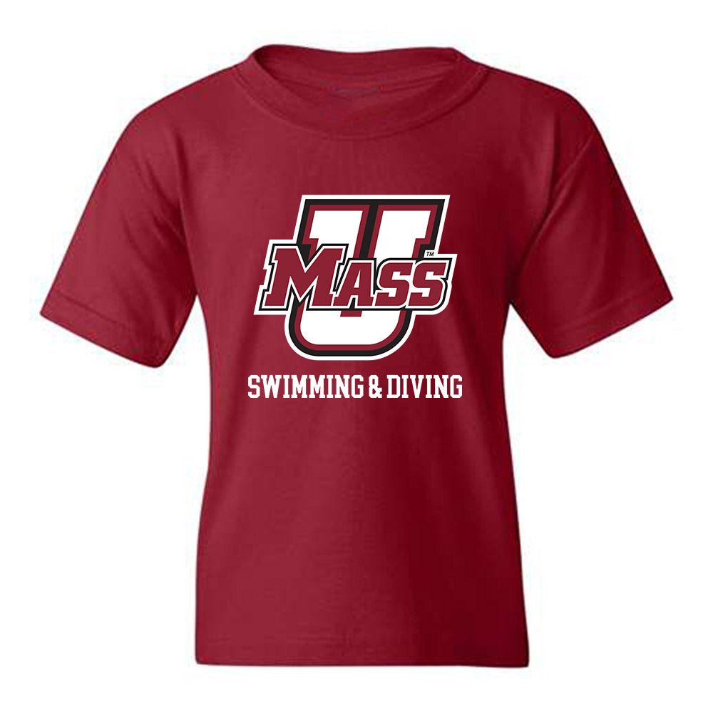 UMass - NCAA Men's Swimming & Diving : Bode Groh - Classic Fashion Shersey Youth T-Shirt-0