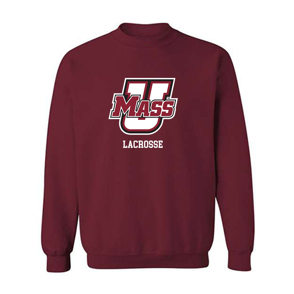UMass - NCAA Men's Lacrosse : Cole Wittlinger - Classic Fashion Shersey Crewneck Sweatshirt-0