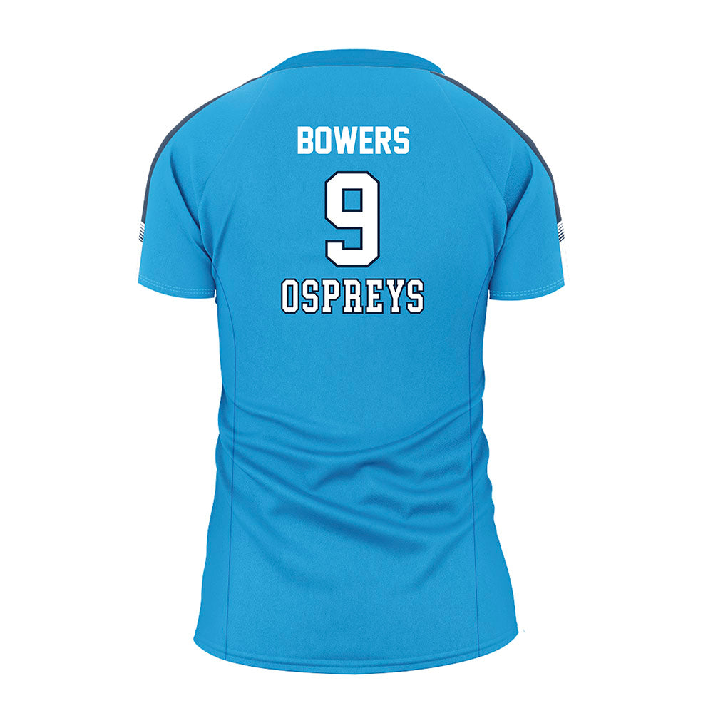 UNF - NCAA Women's Volleyball : Haleina Bowers - Teal Volleyball Jersey-1