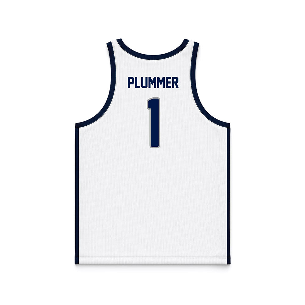 UNF - NCAA Men's Basketball : BJ Plummer - White Basketball Jersey-1
