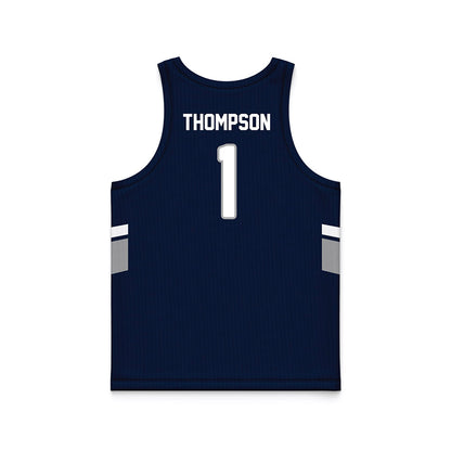 UNF - NCAA Men's Basketball : Taylor Thompson - Midnight Navy Basketball Jersey