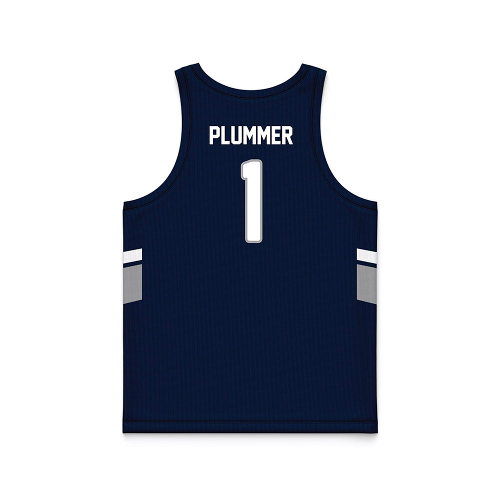 UNF - NCAA Men's Basketball : BJ Plummer - Midnight Navy Basketball Jersey-1