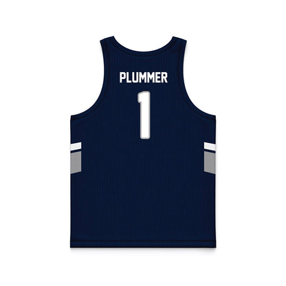 UNF - NCAA Men's Basketball : BJ Plummer - Midnight Navy Basketball Jersey-1