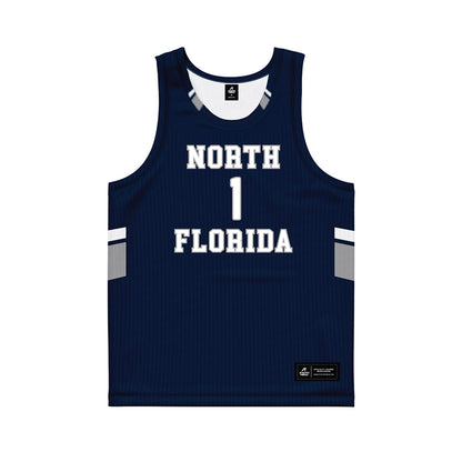 UNF - NCAA Men's Basketball : BJ Plummer - Midnight Navy Basketball Jersey-0