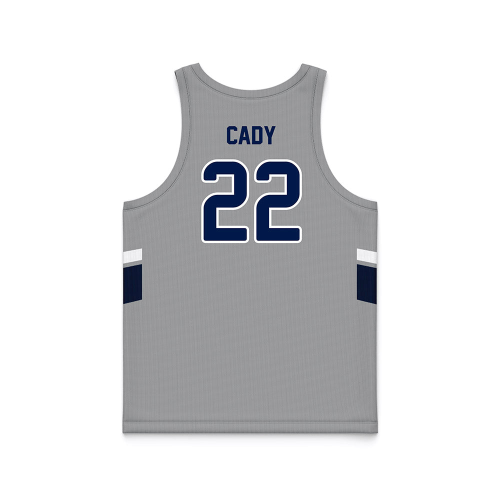 UNF - NCAA Men's Basketball : Trey Cady - Grey Basketball Jersey-1