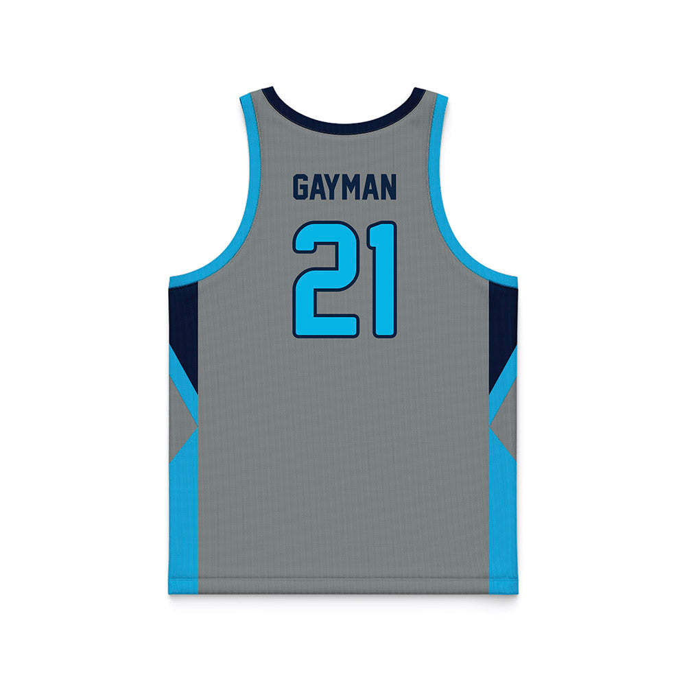 UNF - NCAA Men's Basketball : Dalton Gayman - Graphite Basketball Jersey-1