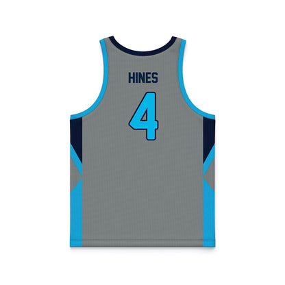 UNF - NCAA Men's Basketball : Devin Hines - Graphite Basketball Jersey-1