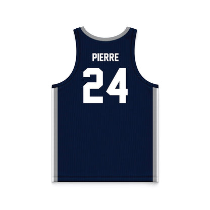 UNF - NCAA Women's Basketball : Karyzma Pierre - Midnight Navy Basketball Jersey-1