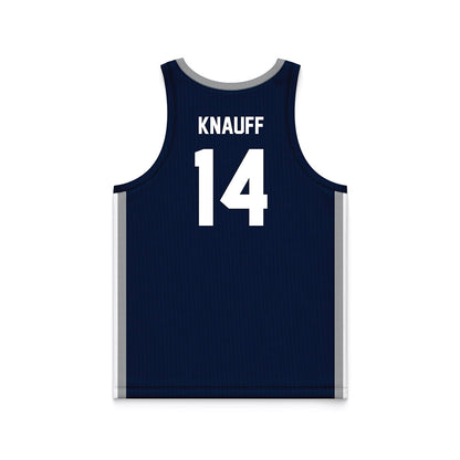 UNF - NCAA Women's Basketball : Abby Knauff - Midnight Navy Basketball Jersey-1