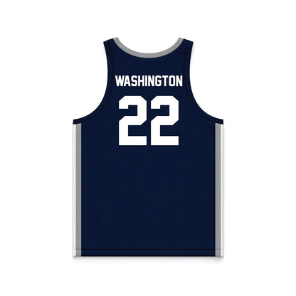 UNF - NCAA Women's Basketball : Alexa Washington - Midnight Navy Basketball Jersey
