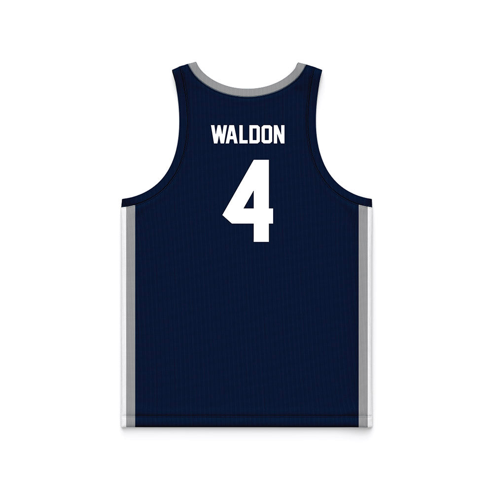 UNF - NCAA Women's Basketball : Alonya Waldon - Midnight Navy Basketball Jersey-1