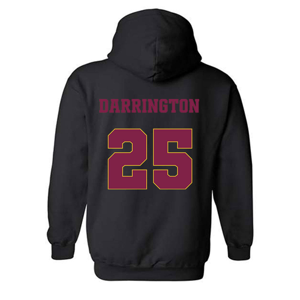 Arizona State - NCAA Women's Basketball : Ayanna-Sarai Darrington - Classic Fashion Shersey Hooded Sweatshirt-1