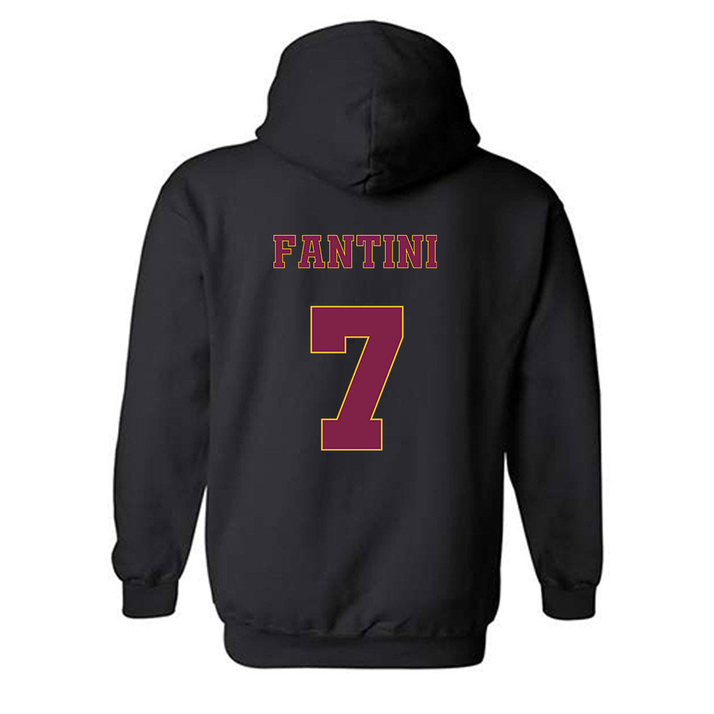 Arizona State - NCAA Women's Basketball : Martina Fantini - Classic Fashion Shersey Hooded Sweatshirt-1