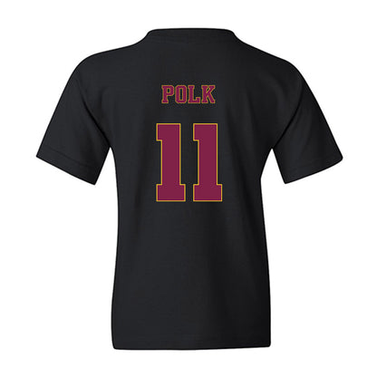 Arizona State - NCAA Men's Basketball : Kash Polk - Classic Fashion Shersey Youth T-Shirt-1