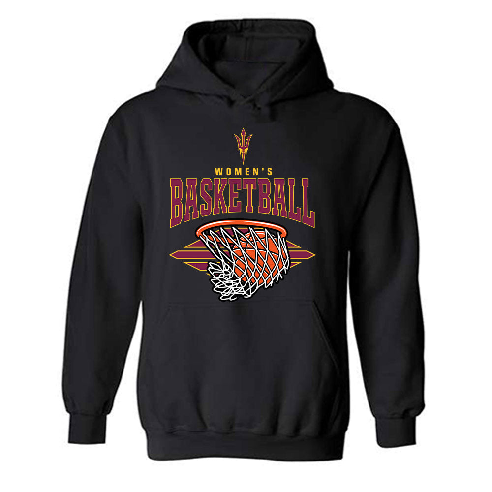 Arizona State - NCAA Women's Basketball : Ruby Whitehorn - Classic Fashion Shersey Hooded Sweatshirt-0