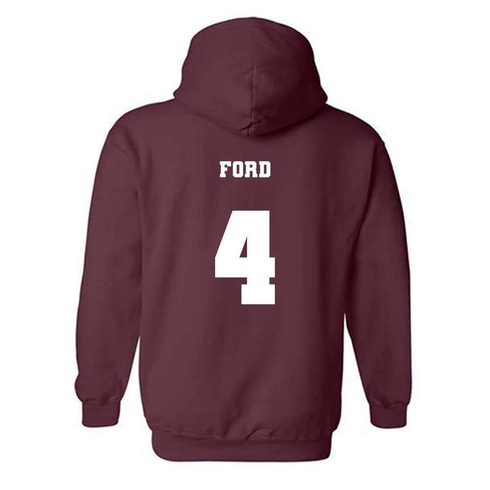 Arizona State - NCAA Men's Basketball : Bryce Ford - Classic Fashion Shersey Hooded Sweatshirt-1
