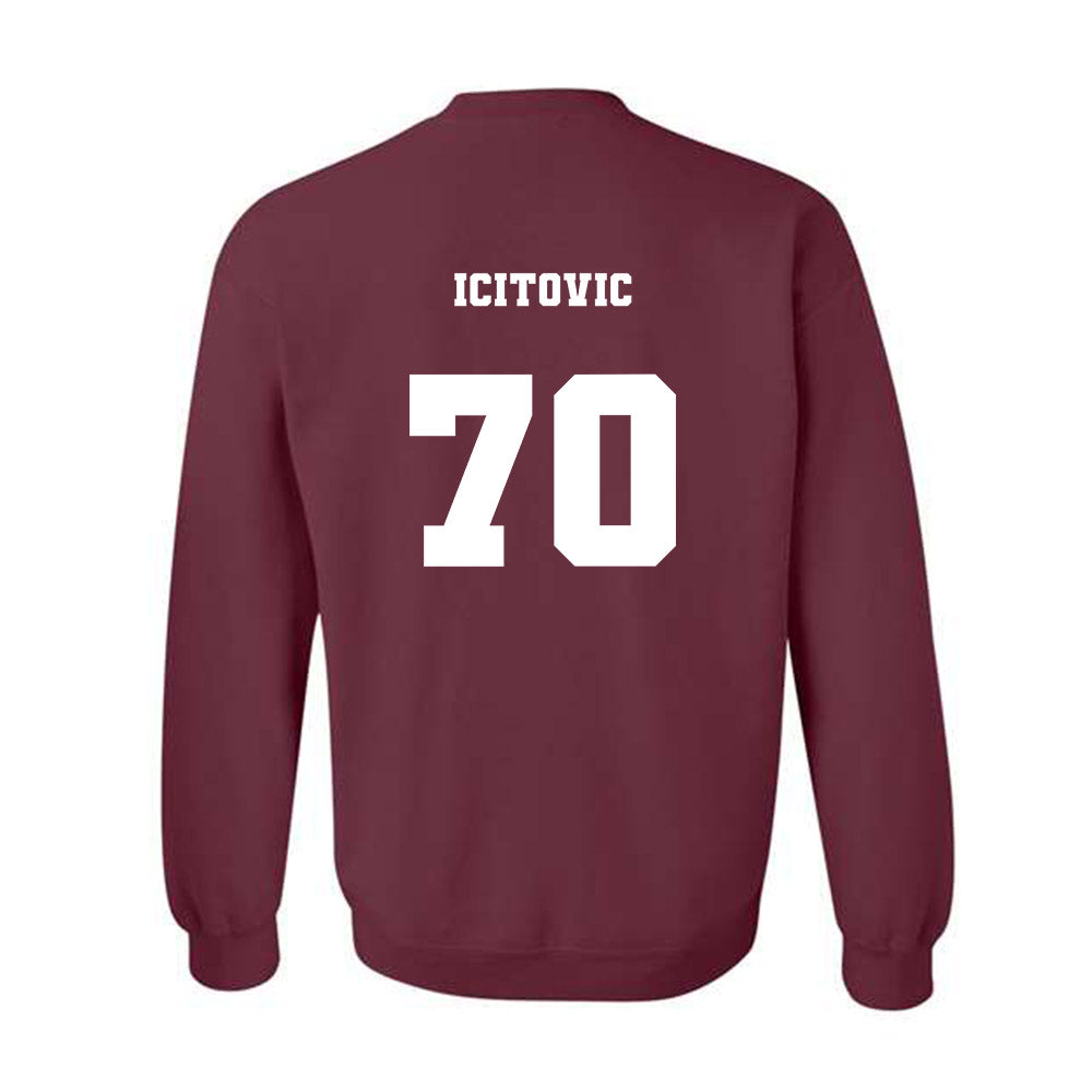 Arizona State - NCAA Men's Basketball : Jovan Icitovic - Classic Fashion Shersey Crewneck Sweatshirt-1
