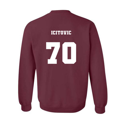 Arizona State - NCAA Men's Basketball : Jovan Icitovic - Classic Fashion Shersey Crewneck Sweatshirt-1