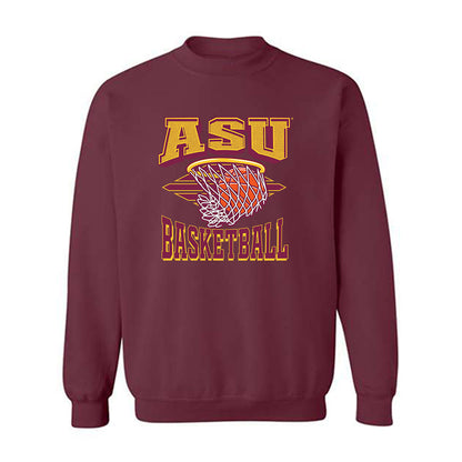 Arizona State - NCAA Men's Basketball : Noah Meeusen - Classic Fashion Shersey Crewneck Sweatshirt-0