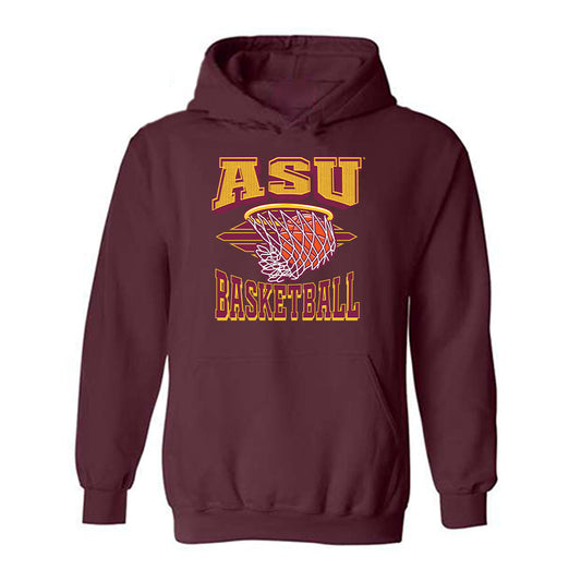 Arizona State - NCAA Men's Basketball : Vijay Wallace - Classic Fashion Shersey Hooded Sweatshirt-0