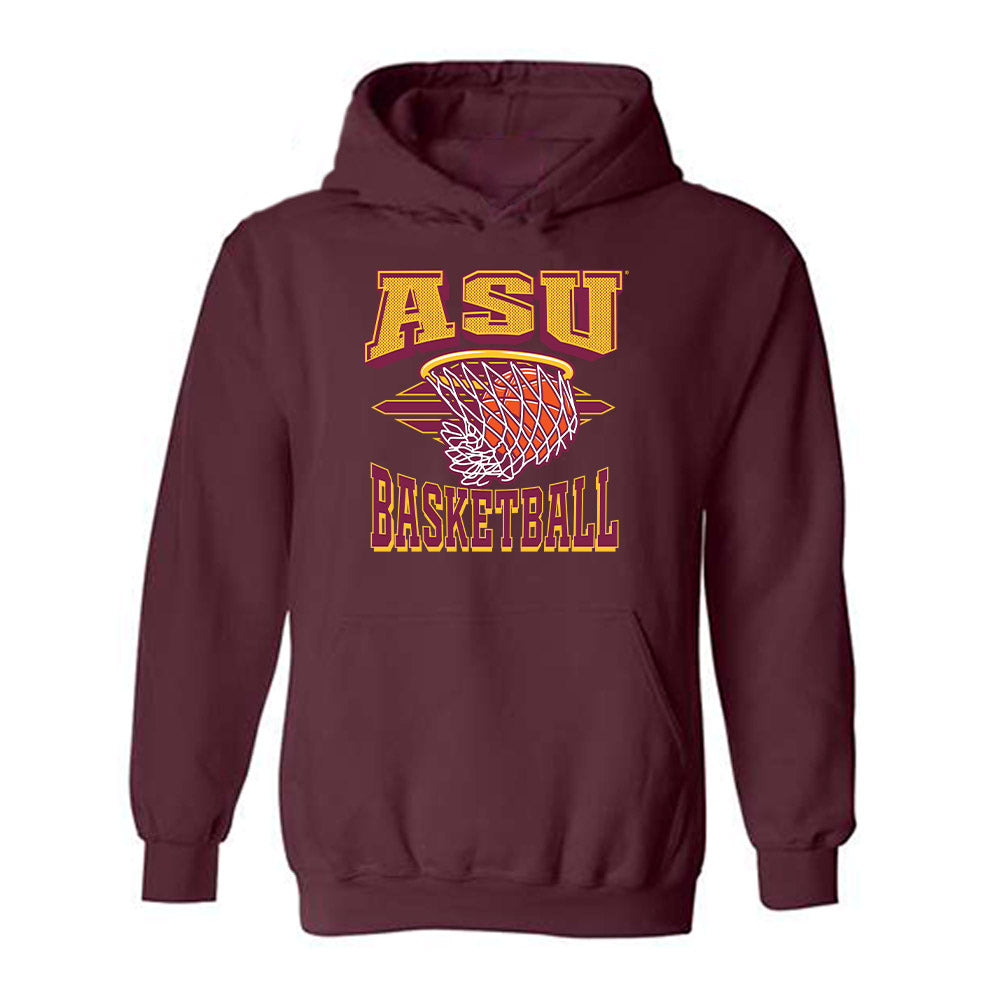 Arizona State - NCAA Men's Basketball : Bryce Ford - Classic Fashion Shersey Hooded Sweatshirt-0
