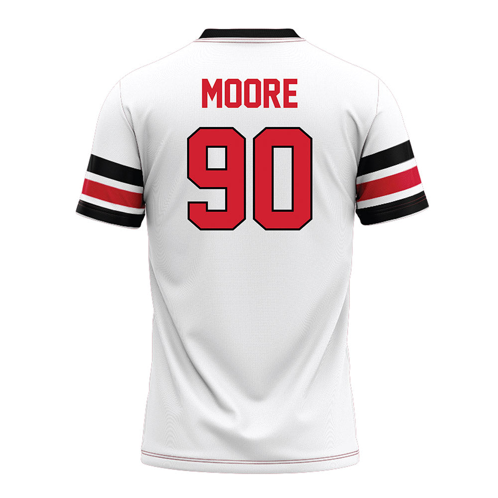SEMO - NCAA Football : Quran Moore - White Football Jersey-1