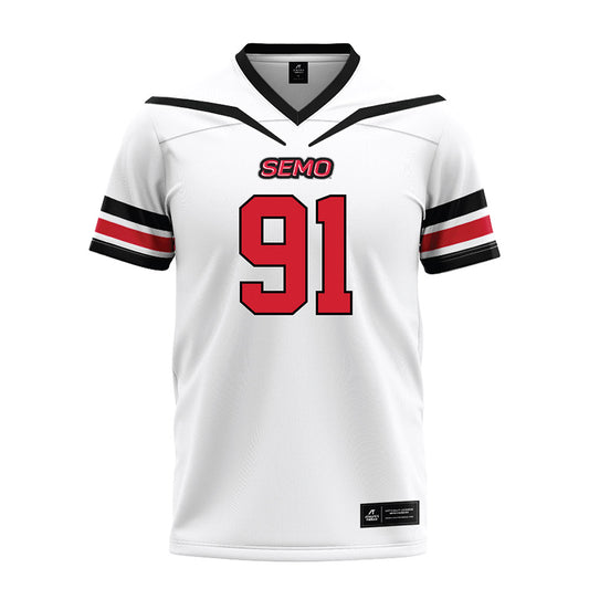 SEMO - NCAA Football : Quran Moore - White Football Jersey-0