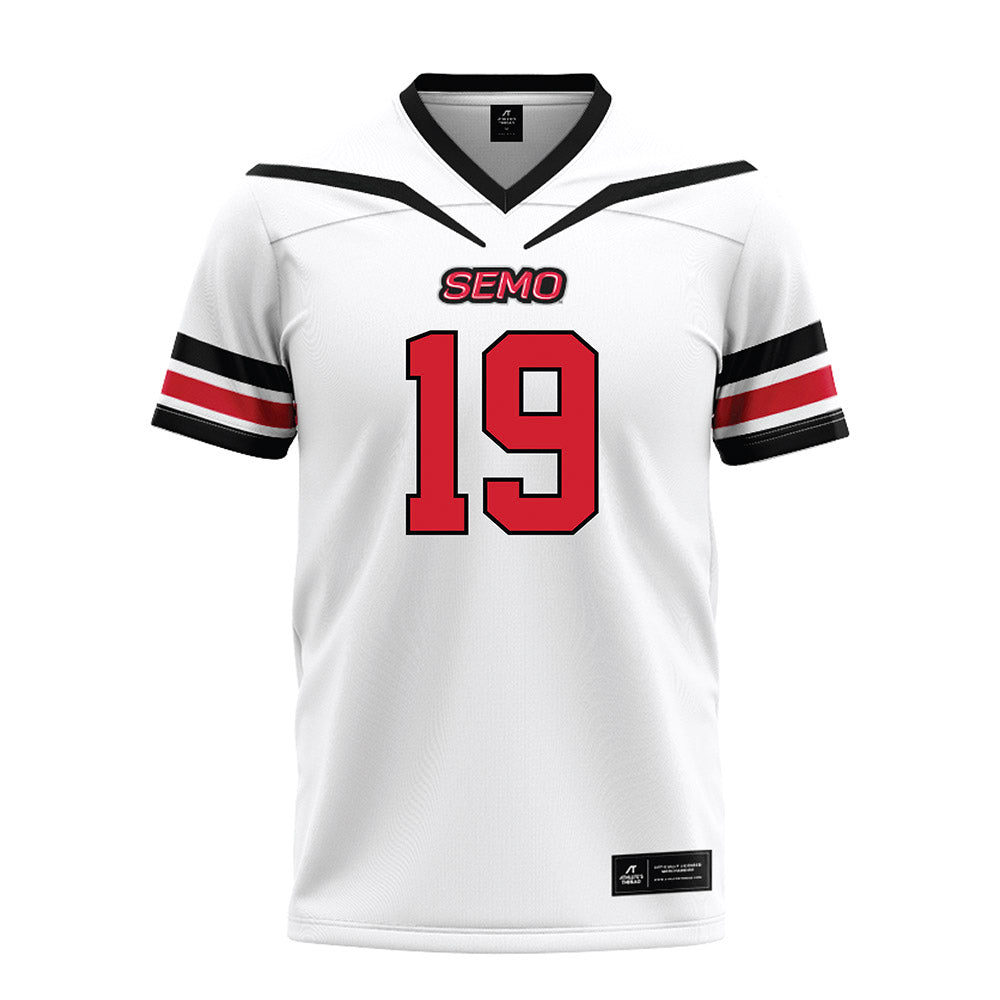 SEMO - NCAA Football : Simarion Hughes - White Football Jersey-0