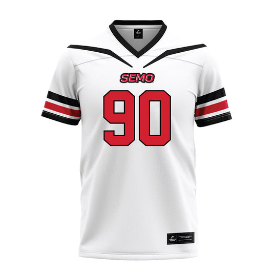 SEMO - NCAA Football : Quran Moore - White Football Jersey-0