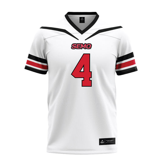 SEMO - NCAA Football : Johnny Weber - White Football Jersey-0